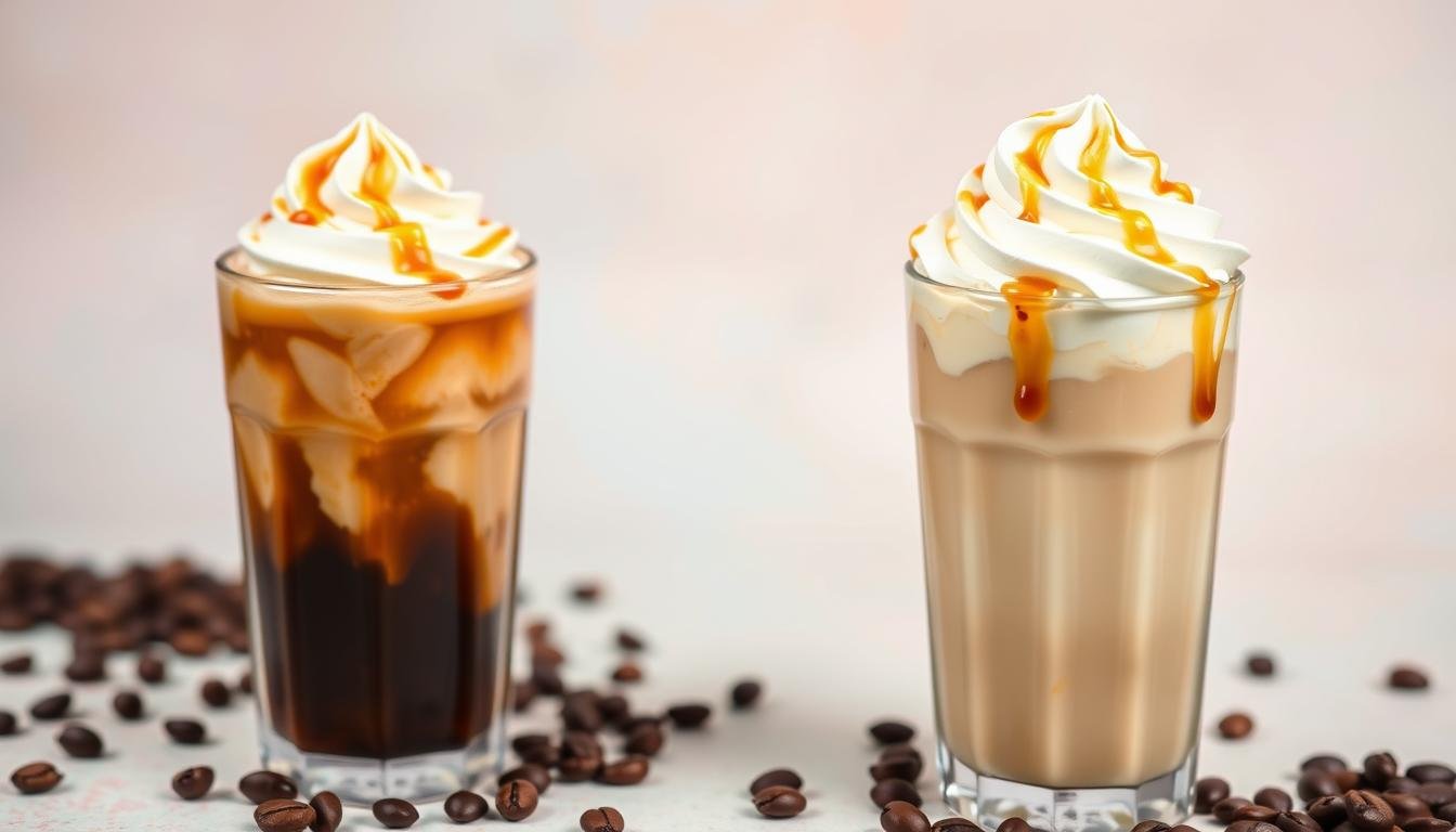 Caramel and Vanilla Iced Coffee Variations