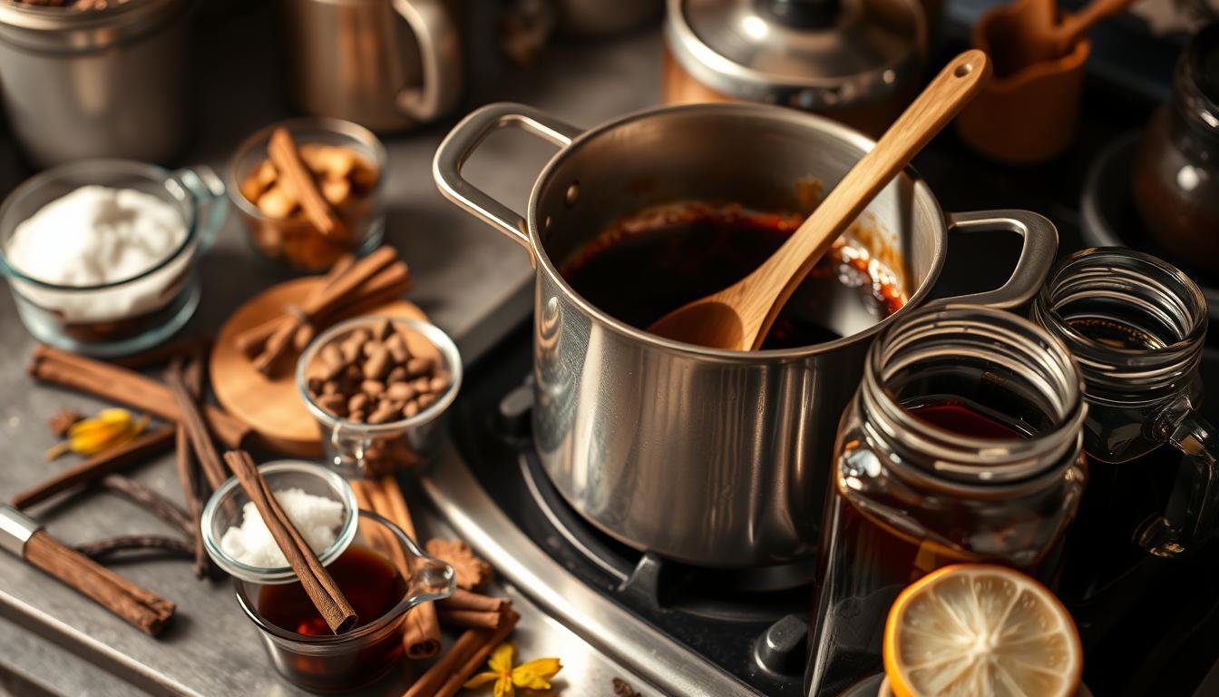 DIY Cola Syrup Preparation