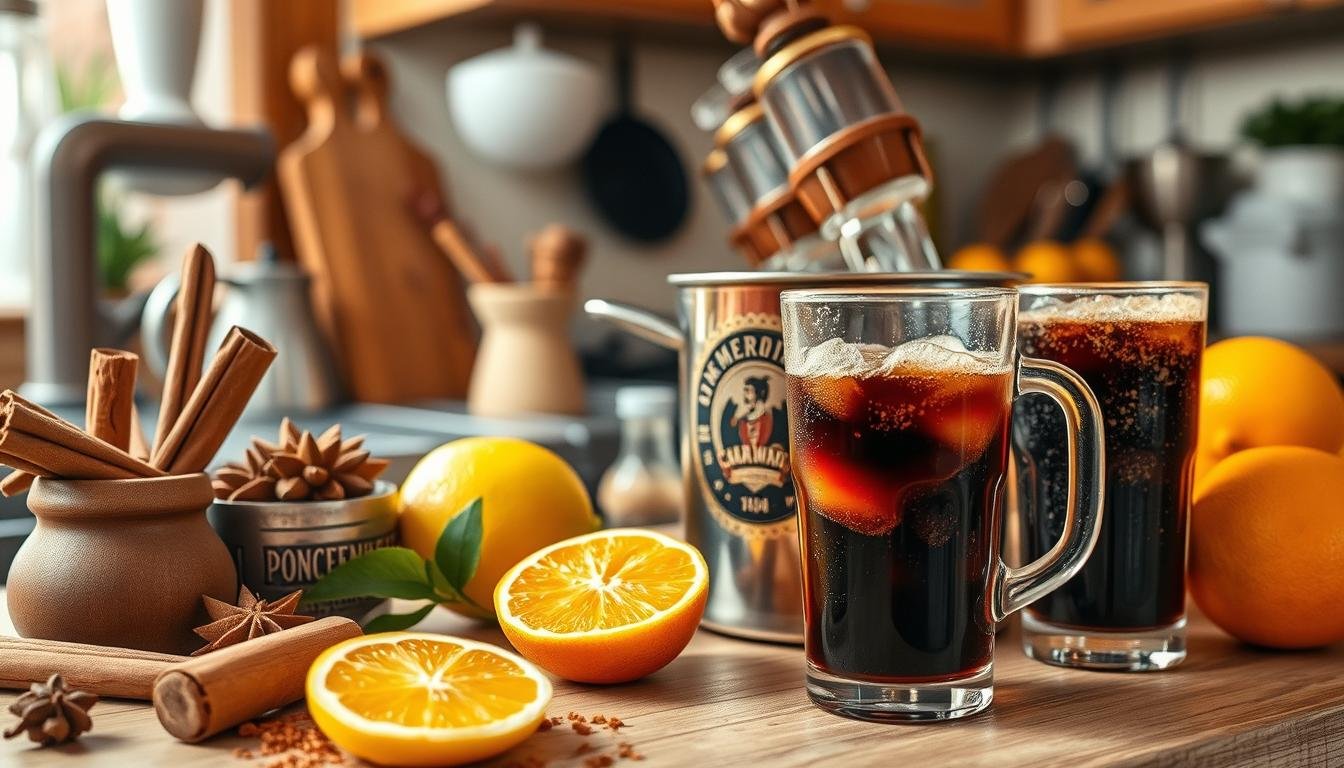 Homemade Cola Brewing Process