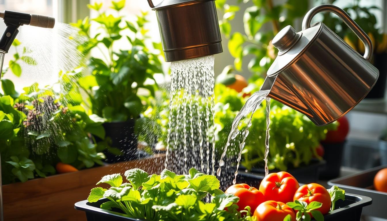 Indoor Garden Watering Techniques