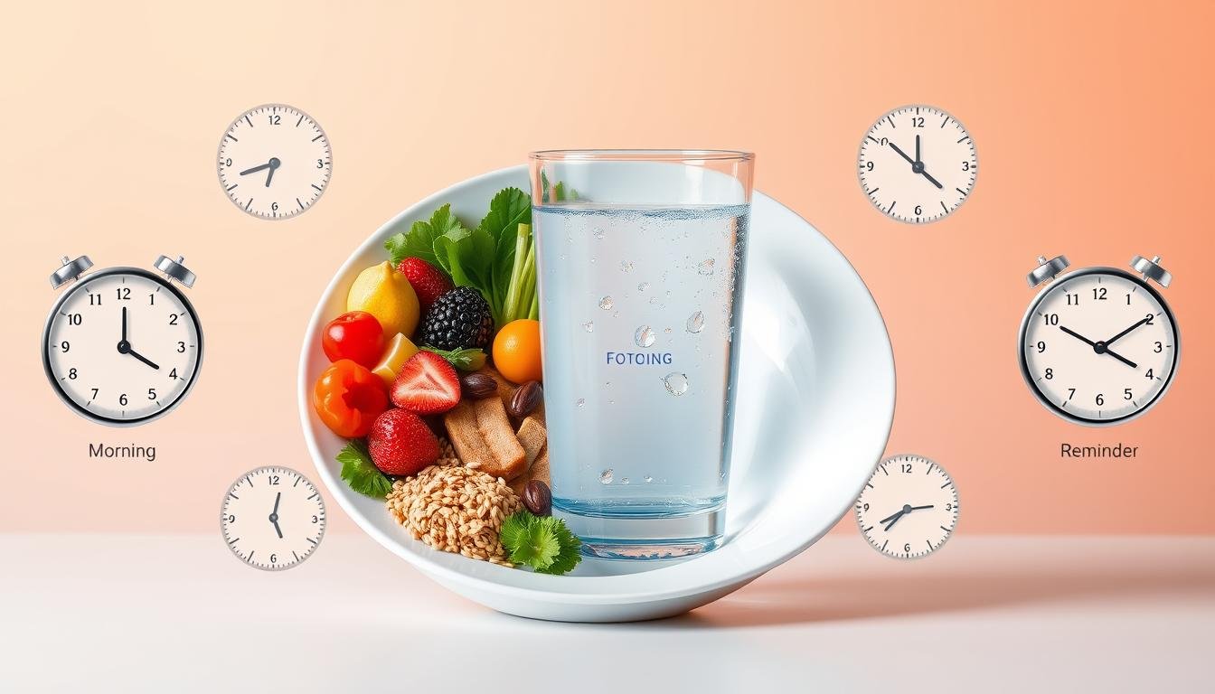 meal timing and hydration timing