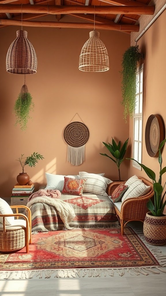 14 Effortlessly Cool Boho Bedroom Colors With Earthy Vibes