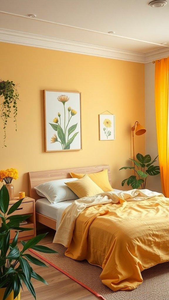 10 Bright and Cheerful Yellow Bedroom Ideas